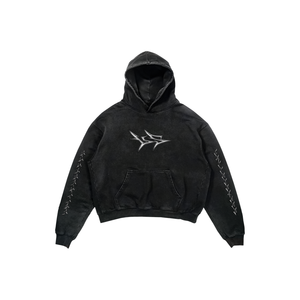 Basics Valley Skies Hoodie Black